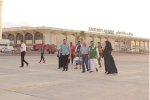 زيارة إلى مطار عدن الدولي
